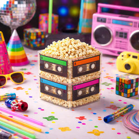 4E's Novelty retro party decor set adds vintage flair