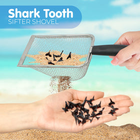 4E's Novelty small mesh beach bag folded for compact carry and storage.