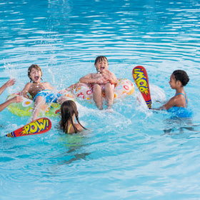 4E's Novelty superhero themed inflatables spark imagination