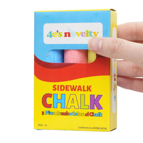 4E's Novelty toddler-friendly chalk boxes with easy-grip design.
