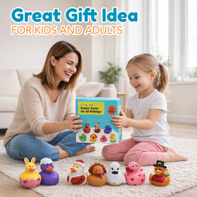 4E's Novelty Valentines ducks with heart shapes for gifts