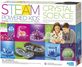 4M Deluxe Crystal Growing Combo Steam Kit full STEM setup for crystal experiments