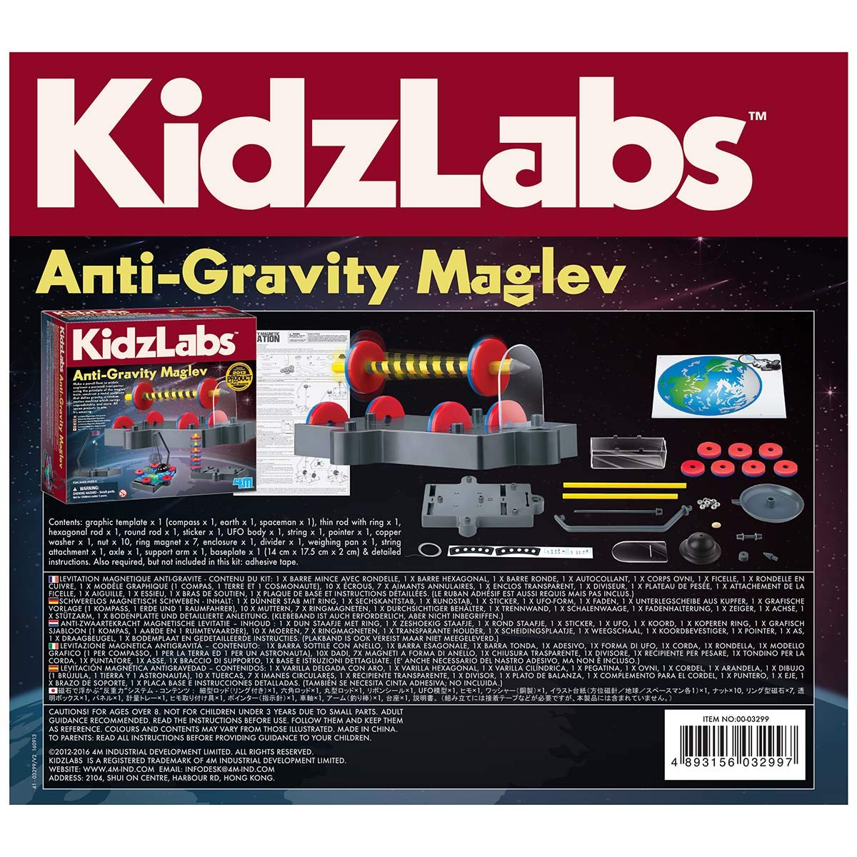 4M Kidzlabs classroom demo setup — magnet experiments for groups.