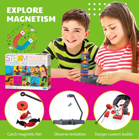 4M STEAM magnet exploration fishing wand demonstrates attraction concepts.