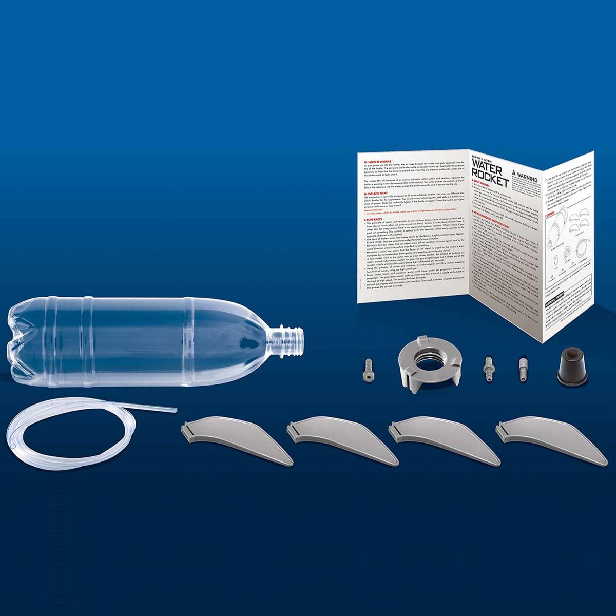 4M Water Rocket fin support strengthens attachment for steady ascents
