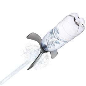 4M Water Rocket fins provide stability for accurate flights
