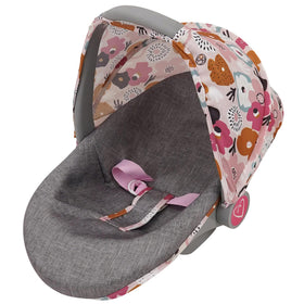 509 Crew Melange Flora car seat for dolls up to 18 inches, ideal for on-the-go play