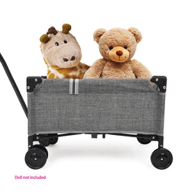 Dolls and plush stay neatly stored with the 509 Little Crew Wagon
