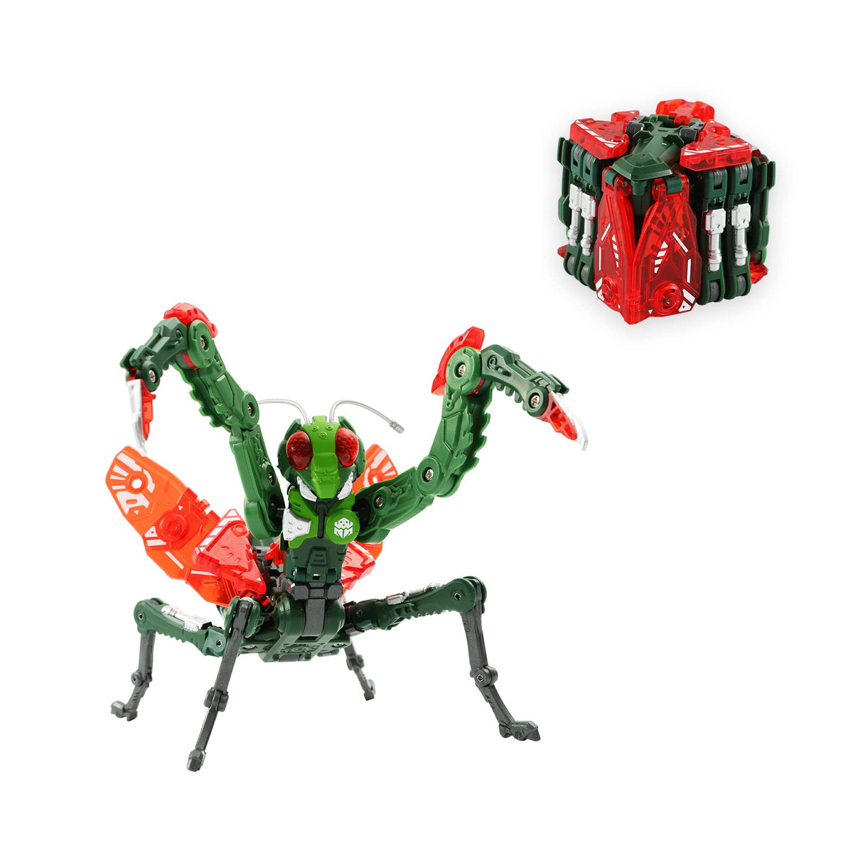 52TOYS Beastbox BB-28 Reaper in cube form for compact display
