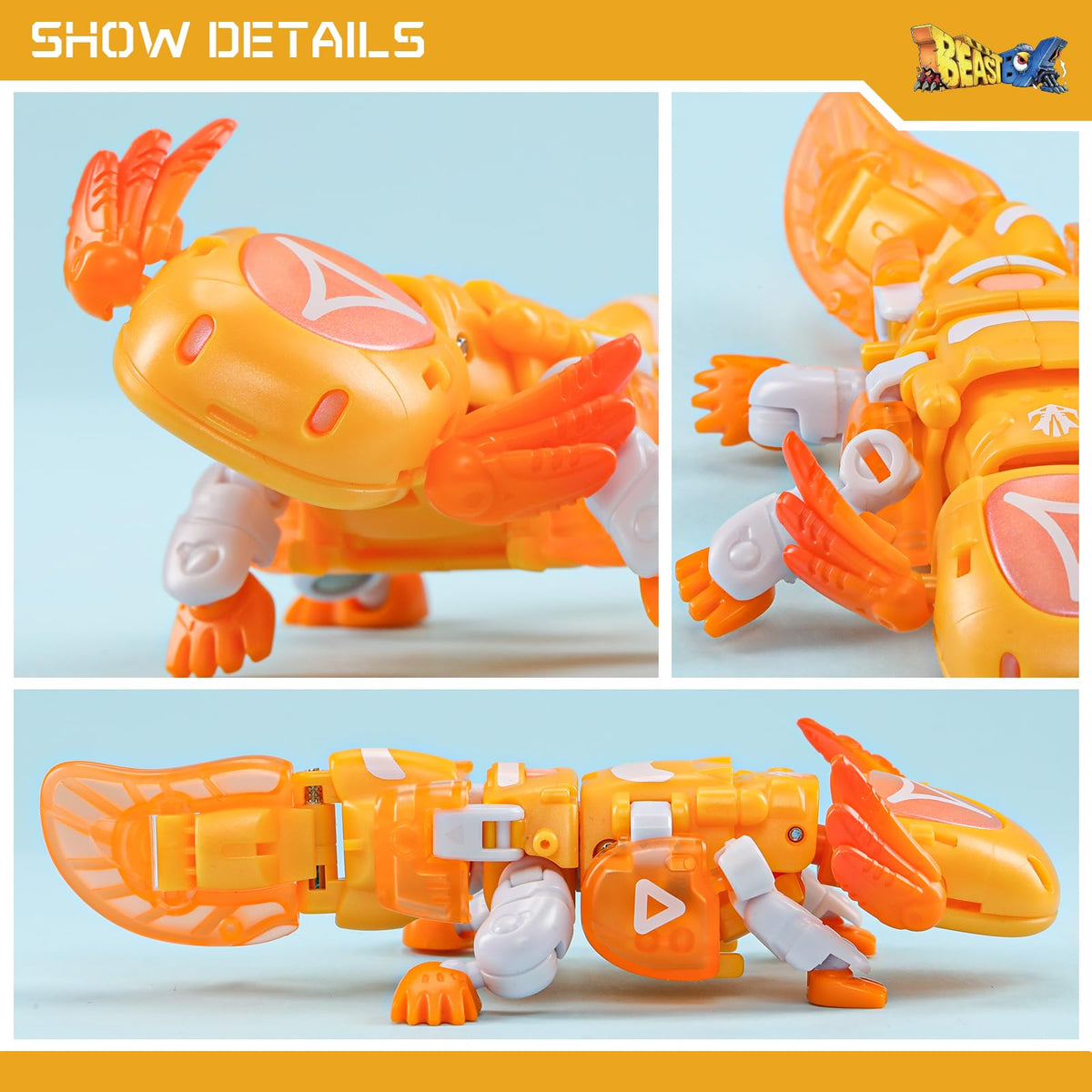 52TOYS BEASTBOX BB-63B Articulated joints enable dynamic poses.