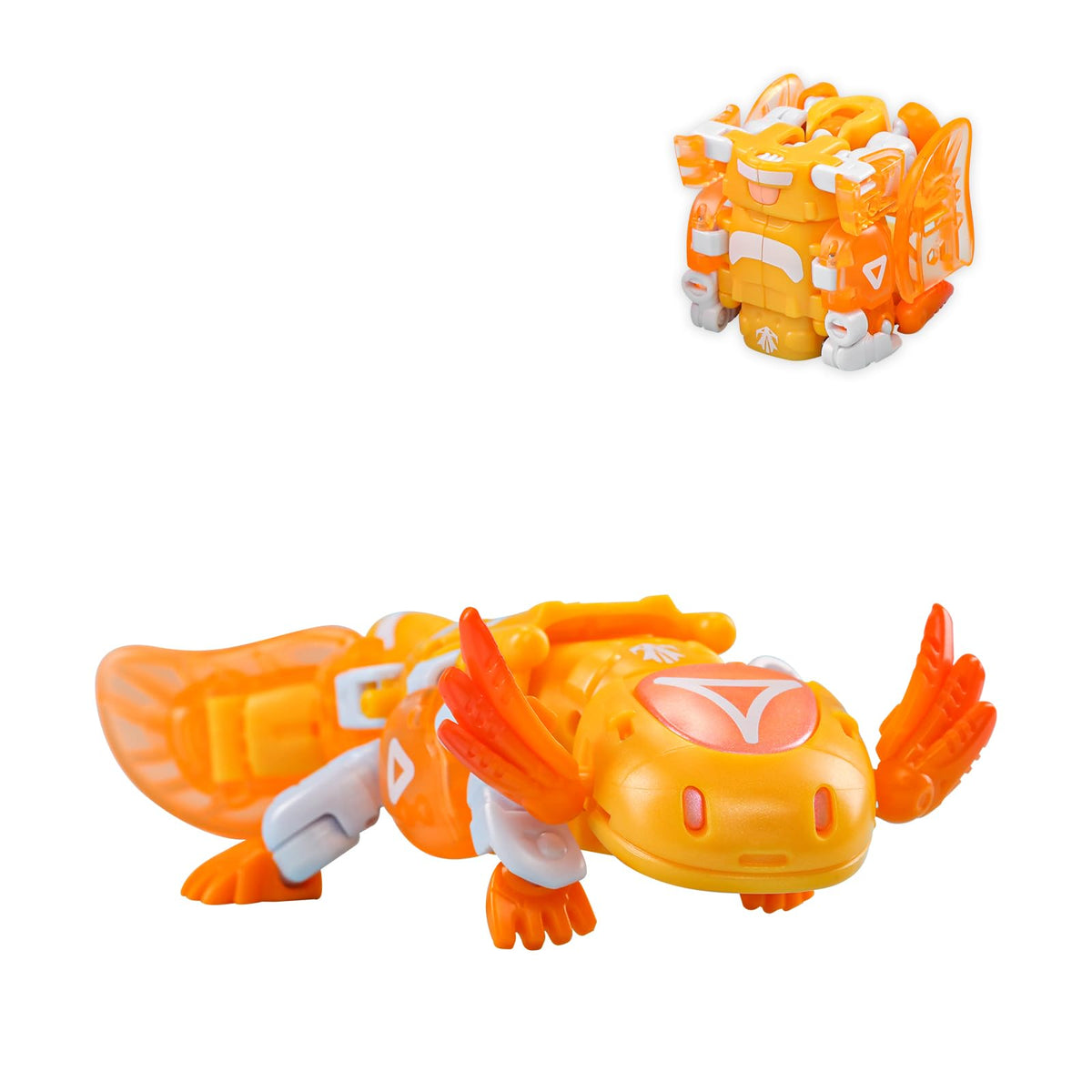 52TOYS BEASTBOX BB-63B Blowback transforms from cube to mecha for dynamic display.