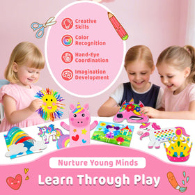 7july 3d paper rainbow craft sparks whimsy and imagination during activities.