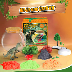7july Dinosaur Terrarium Kit remote control and color settings for easy use.