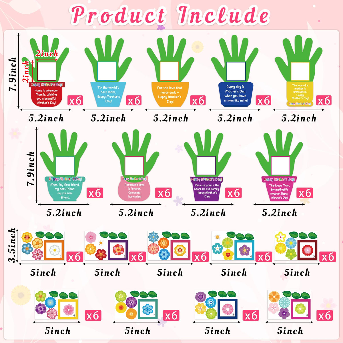 80UncleKimby handprint frame design invites kids to personalize photos.