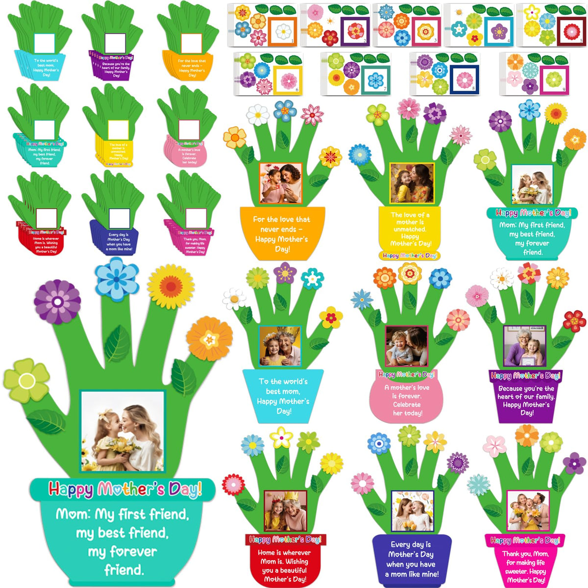 80UncleKimby handprint frame kit for kids to create lasting keepsakes.
