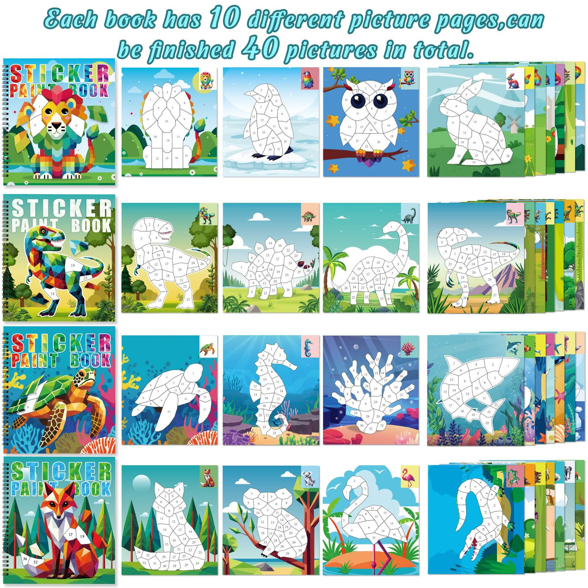 90shine includes 40 sticker sheets for varied, repeatable projects