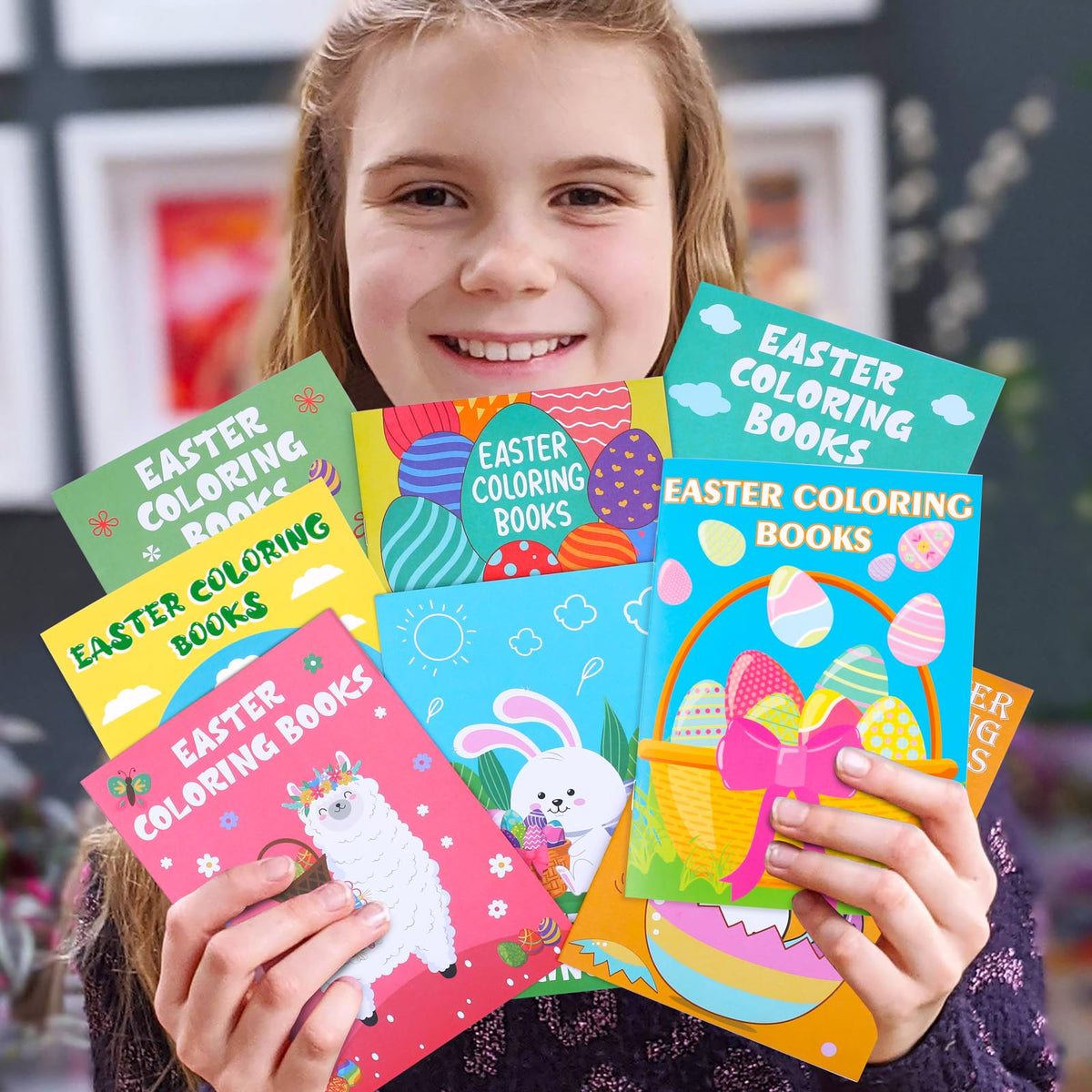 90shine Easter coloring books goody bag friendly party filler