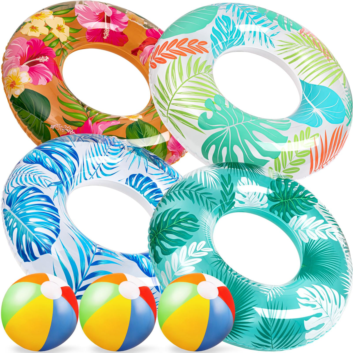 90shine luau ring pool float in aqua style, ideal lounging at pool parties