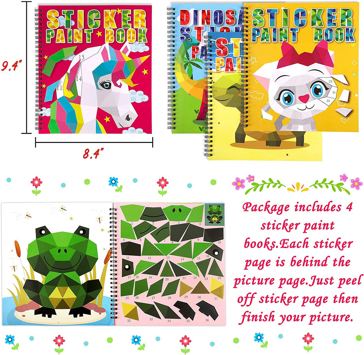 90shine dog sticker pages provide a playful, interactive art experience.