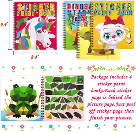 90shine dog sticker pages provide a playful, interactive art experience.