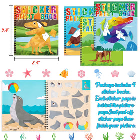90shine sticker books use perforated pages for easy tearing and sharing with friends.