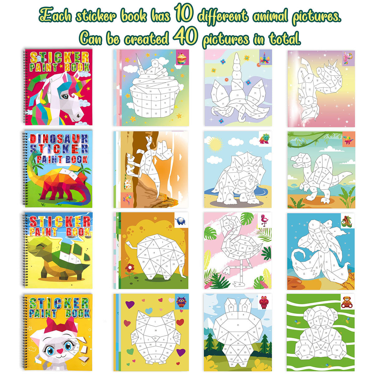 90shine turtle sticker pages boost sequencing and hand-eye coordination.
