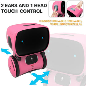 98K robot toy dance feature captures lively movement during music and storytelling sessions