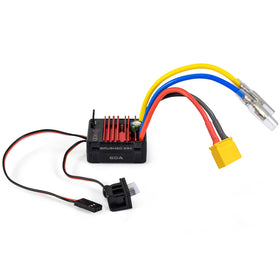 The 9imod 60A brushed ESC waterproof for RC crawler applications.