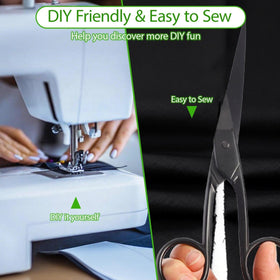 9KM DWLIFE easy-sew ripstop fabric close-up showing simple stitching for DIY projects.