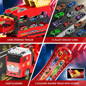 BuddyBight 12 Diecast Cars durable, precise-scale toy cars.