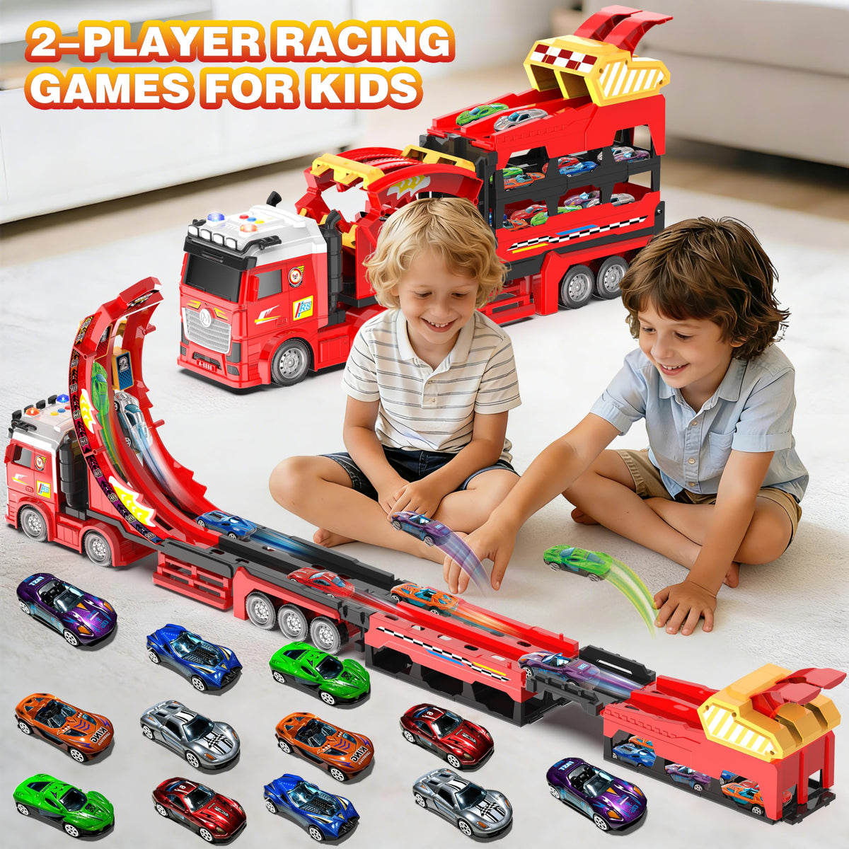 BuddyBight Dual Launcher Tracks for competitive racing fun.
