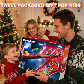 BuddyBight Interactive Playset invites imaginative play scenarios.