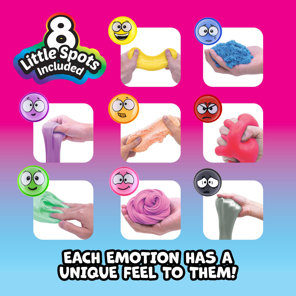 A Little Spot Slimy Pots Ever-Float texture supports focused, engaging play.