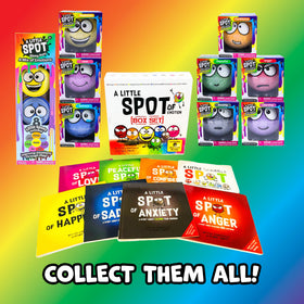 A Little Spot Slimy Pots Mega Stretchy texture for dynamic, creative play.