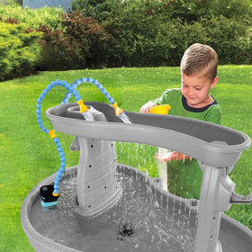 Aacabo rechargeable water table pump with cordless battery pack for outdoor play