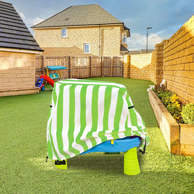 Aacabo water table cover with 1-year warranty information
