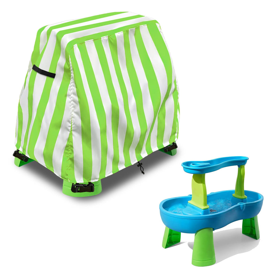 Aacabo water table cover with durable oxford fabric protecting outdoor toys