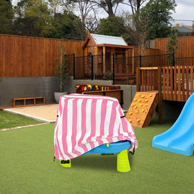 Aacabo cover shown with easy on-off installation for quick setup.