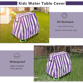 Wind-resistant design with three fasteners and drawcord anchors the cover.