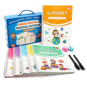 AALGO drawing and vocabulary book helps focused, independent learning.