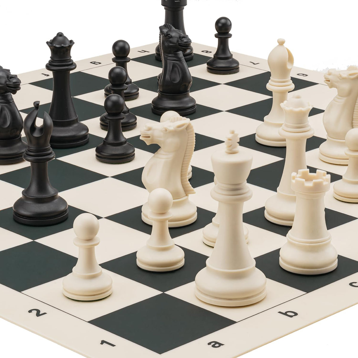 A&A matte board reduces glare for comfortable long games