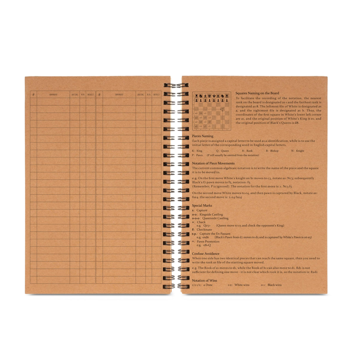 A&A scorebook bottom header clearly records results for quick review.