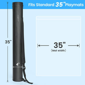 AAXKK 35inch tube bag for poker table tops keeps them flat while traveling.