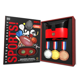 Abacus Brands ESPN Gift Box DK book inside with illustrated athletic stories
