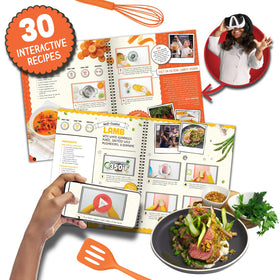 Abacus Brands VR MasterChef kitchen tools set ready for hands-on cooking practice