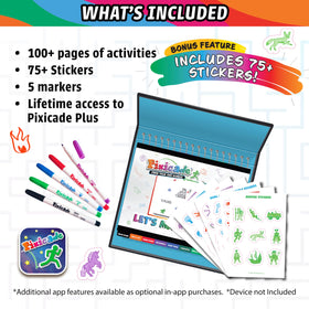 Abacus Pixicade+ snap-to-play: capture a photo to create an interactive game
