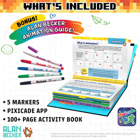 Abacus Pixicade: snap your characters and watch them become interactive games.