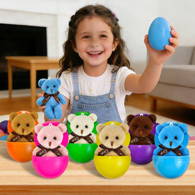 Abakuku Easter egg with rope for easy hanging display