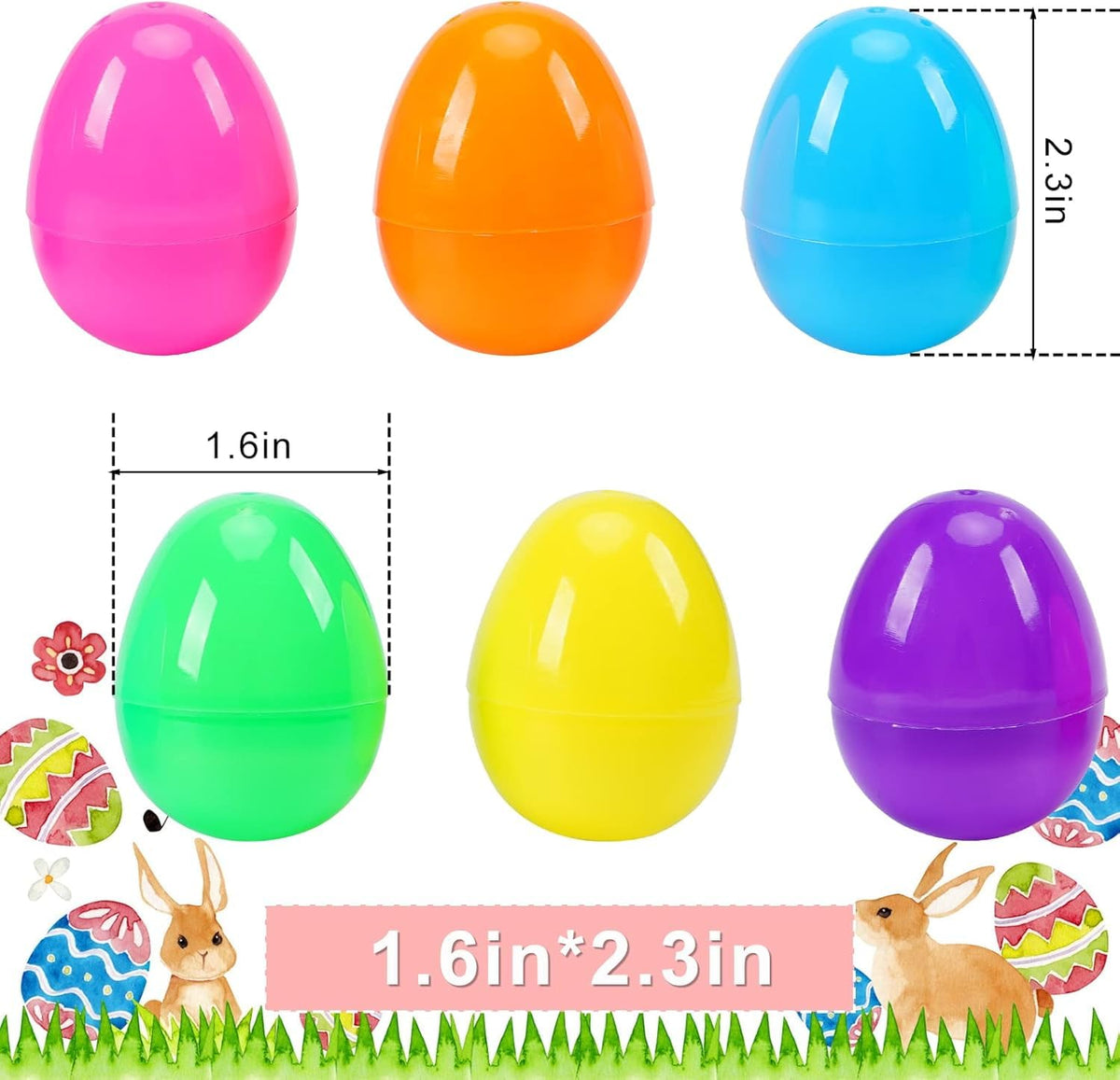 Abakuku yellow to purple eggs for festive egg hunts and decorations