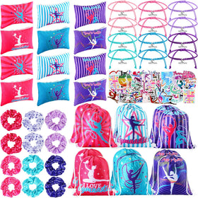Abbylike gymnastics drawstring backpack for practical party favors and organized gifts.